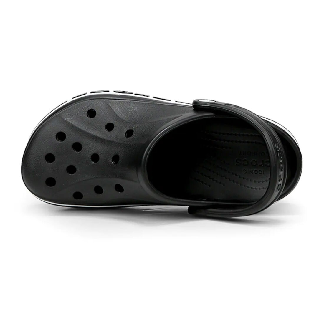 New CROCS Womens BAYABAND CLOG 205089-066 BLACK CROCS