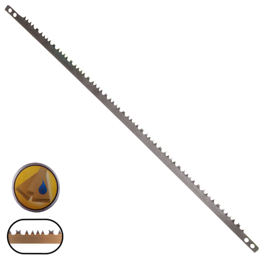 3 Stk Ersatzsägeblatt Sägeblatt Handsäge Bügelsäge Nass Holz 530 - 760 mm