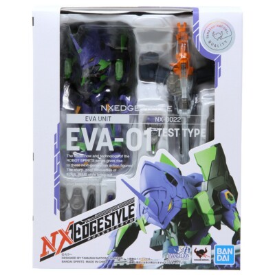 Тестовый рисунок Evangelion EVA-01 в стиле Bandai NXEDGE