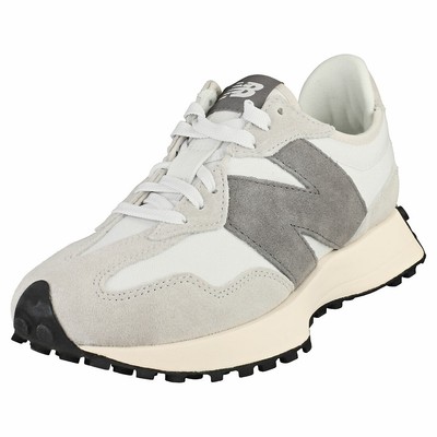 Pre-owned New Balance Balance 327 Herren White Grey Sneaker Mode - 45.5 Eu