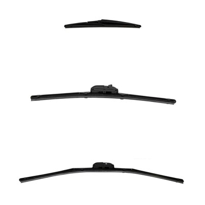 Sentry & Exact For 14-24 Mirage Windshield Wiper Blade Front & Rear 3pc Set