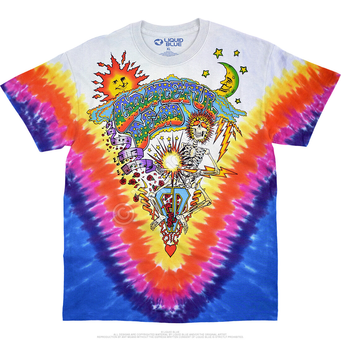 GRATEFUL DEAD MAY Tシャツ GRATEFUL DEAD-SUMMER TOUR 92-2 Side TIE DYE T-SHIRT S,M,L,XL