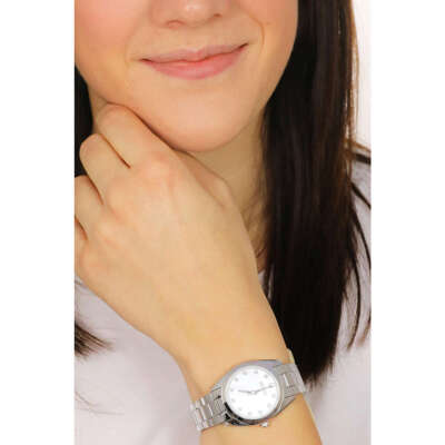 Pre-owned Bulova Silver Womens Analogue Watch Surveyor 96p228