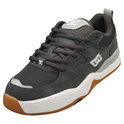 DC Shoes Ascend Mens Skate Trainers in Dark Grey White - 9 US