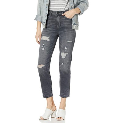 

Женские прямые джинсы Hudson Zoeey с высокой посадкой, черные,  лет, Черный, WHC263DRU