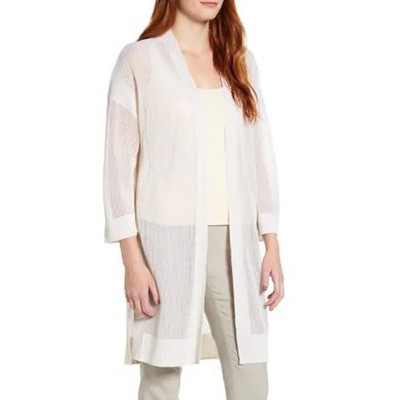 Длинный кардиган Tommy Bahama Rhea Shimmer, нежно-золотистый, маленький