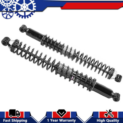 2 New Load Adjusting Rear Shocks Coil Springs Fits Dodge Ram 1500, Ram 1500