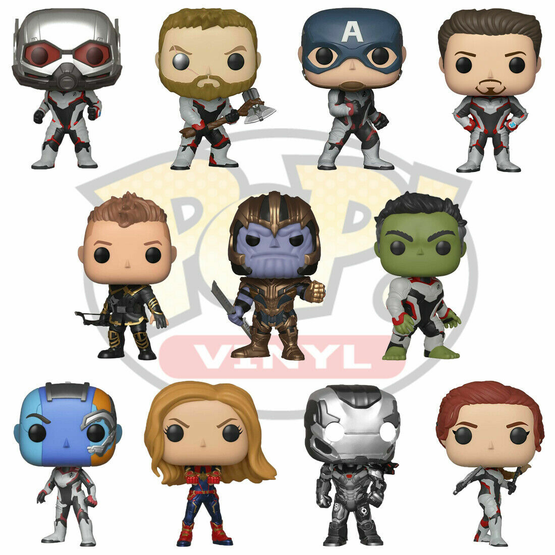 Avengers Endgame Wave 1 \u0026 2 Funko Pop Vinyl Figure + Pop Protectors | eBay