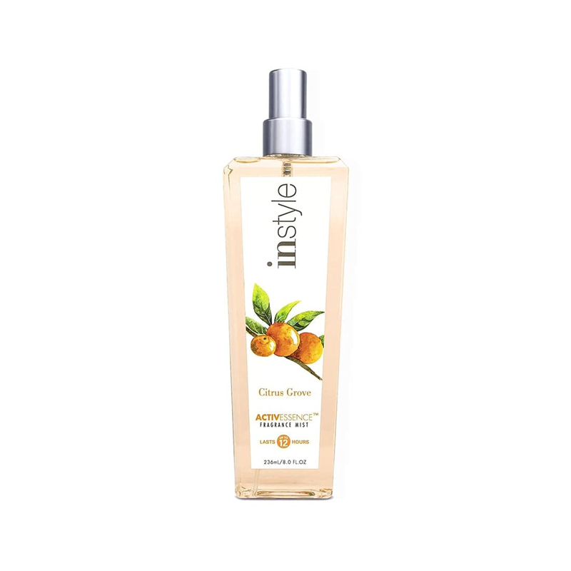 Instyle Fragrances Activessence Citrus Grove, Women&rsquo;S Body Spray, Orange, 8 Fl O