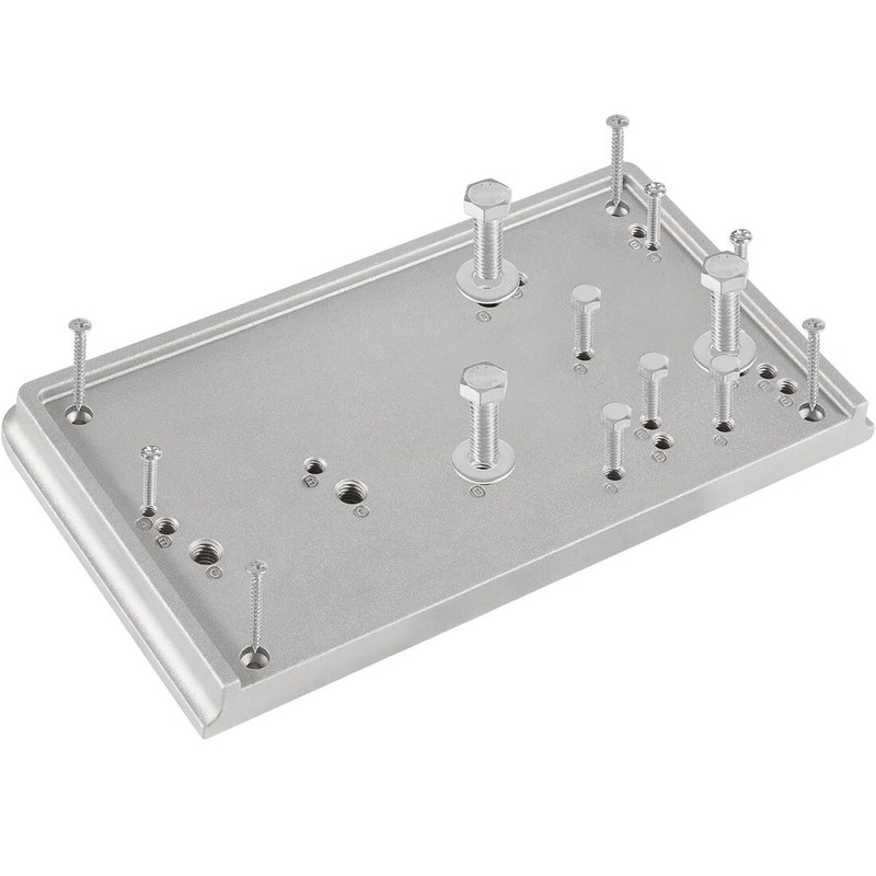 For RCBS Cast Aluminum 9282 Accessory Base Plate 3 Grey Shell Holder Tools