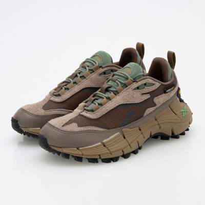 Reebok Zig Kinetica 2.5 Edge Color Brown 100074674 Sneaker Men Us7.5