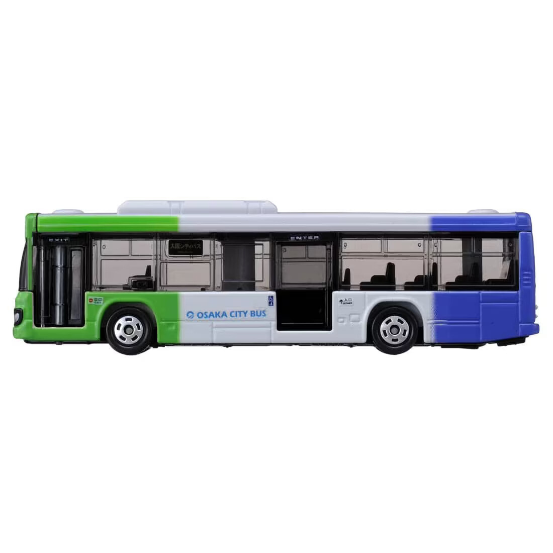 Takara Tomy Tomica #129 1/82 Isuzu Erga Osaka City Bus