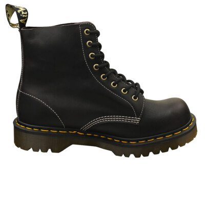 Pre-owned Dr. Martens 1460 Pascal Made In England Mens Ankle Boots In Charcoal Grey 10 Us In Gray