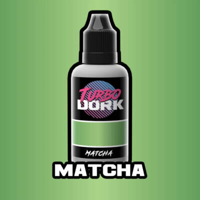Акриловая краска Turbo Dork Matcha Металлик, флакон 20 мл TDK 5106