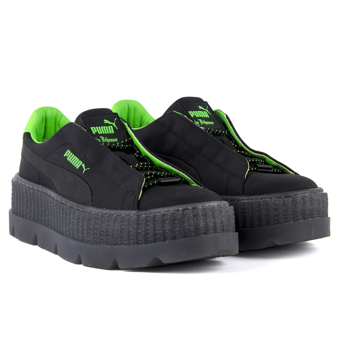 Buy Puma Fenty X Rihanna Con Tacchetti Creeper Donna Camoscio Nero Verde Giallo Da with Ubuy Kuwait. 303299321680