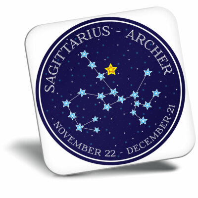 Awesome Fridge Magnet - Sagittarius Constellation Star Space Horoscope Cool Gift