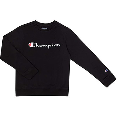

Детский флисовый пуловер Champion унисекс Heritage, черный, M