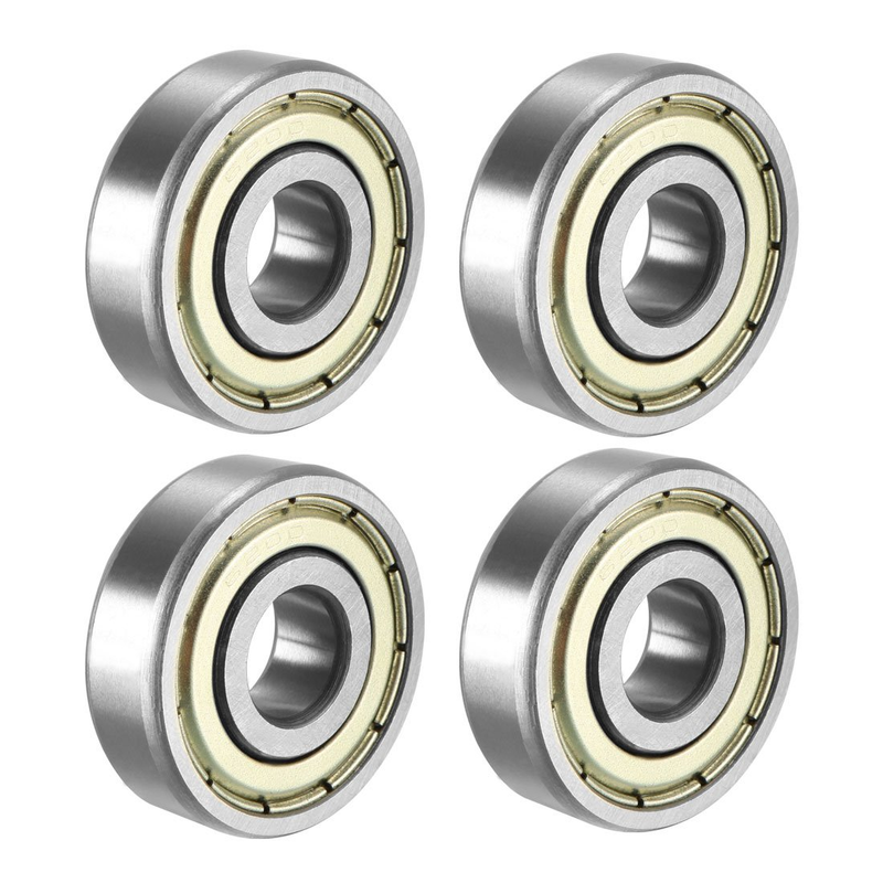 Uxcell 6200ZZ Ball Bearing 10Mm X 30Mm X 9Mm Double Shielded 6200-2Z 80200 Deep