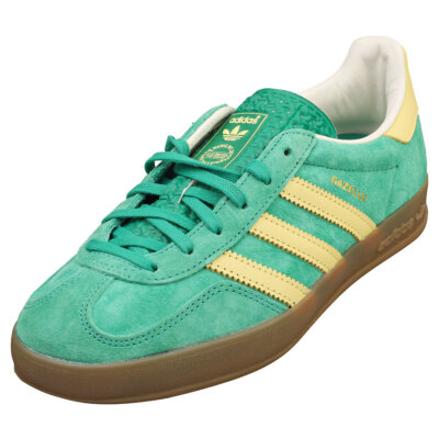 【送料&関税込】Adidas Gazelle Indoor Sneakers In Green Sued Adidas - Gazelle Indoor Sneakers in Energy Green – Stoy