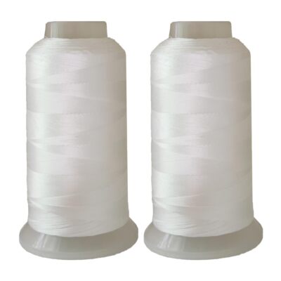 Bonded Thread Heavy Duty Upholstery Polyester Sewing Thread 3000 Yards Size T...