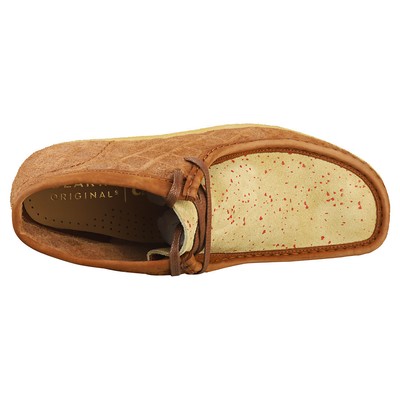 CLARKS ORIGINALS CLARKS ORIGINALS WALLABEE BOOT MENS BROWN WALLABEE BOOTS - 10 UK