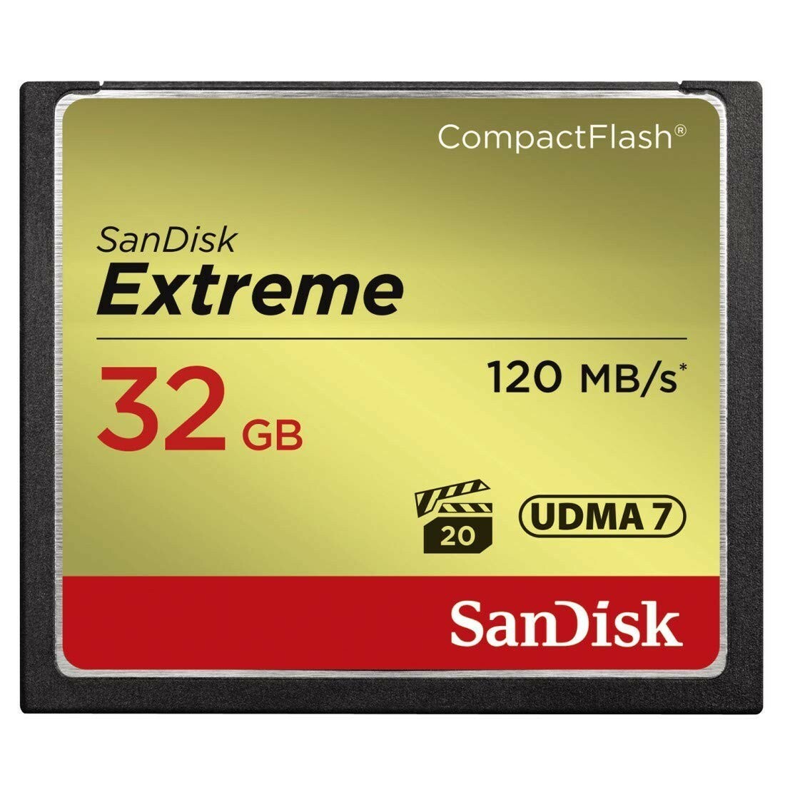 SanDisk 32GB Extreme CompactFlash Memory Card (120MB/s)