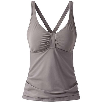 Женский топ танкини prAna Aelyn D-Cup, Moonrock, 32D/X-Small