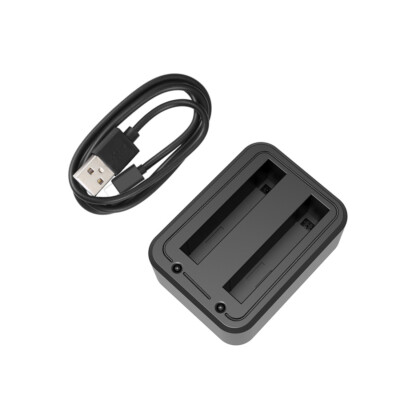 USB Type-C Dual Batteries Charger with Indicator Light For Insta360 X3 Camera