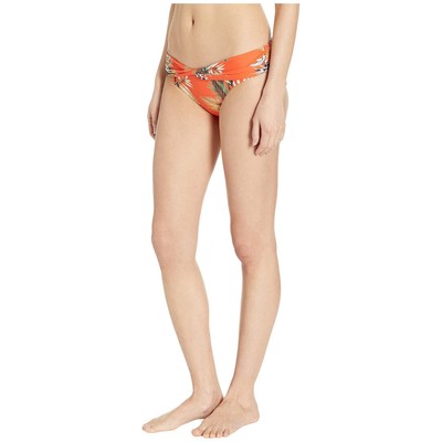 

Мини-хипстерский низ бикини Seafolly Ocean Alley с закручивающейся лентой, Tangelo, США, Желтый