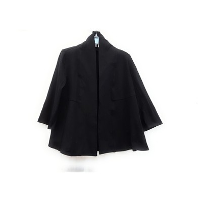 

Женская куртка с короткими рукавами, черная, средняя, Черный, A213514