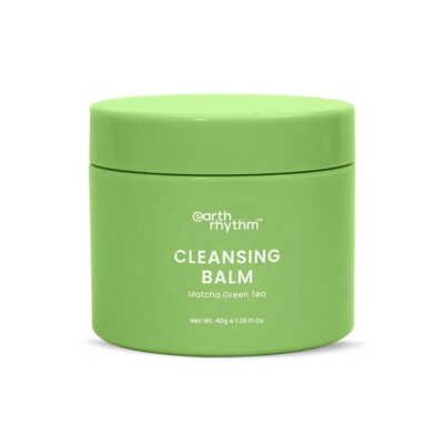 Earth Rhythm Matcha Green Tea Makeup Remover Cleansing Balm - 40 GM