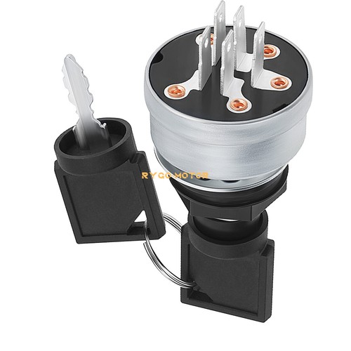 3 Position 5 Pin IGNITION SWITCH w/2 Keys for POLARIS Snowmobile 2205055 2200358