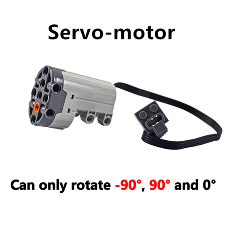 Multi Power Electric Motor Servo For LEGO Technic Parts Train Building Toy DE