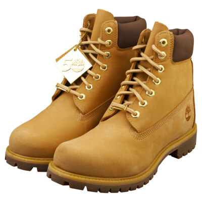 Pre-owned Timberland Premium Waterproof Mens Classic Boots In Light Beige - 11 Us