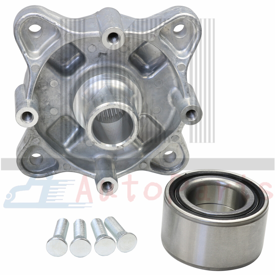 Rear Service Hub With Wheel Bearing Kit For Polaris RZR 800 RZR S 800