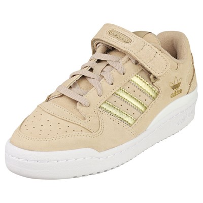 ADIDAS ORIGINALS ADIDAS FORUM LOW DAMEN BEIGE WHITE SNEAKER BEILAUFIG - 39 1/3 EU