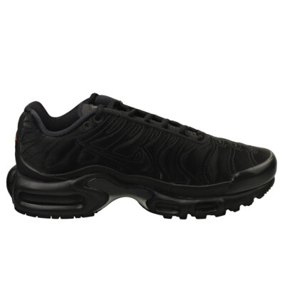 Pre-owned Nike Air Max Plus Womens Fashion Sneakers In Black - 7.5 Us