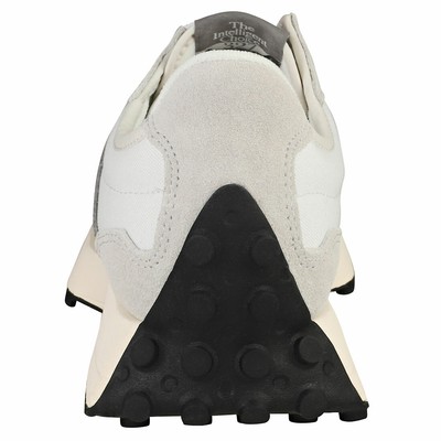 Pre-owned New Balance Balance 327 Herren White Grey Sneaker Mode - 45.5 Eu