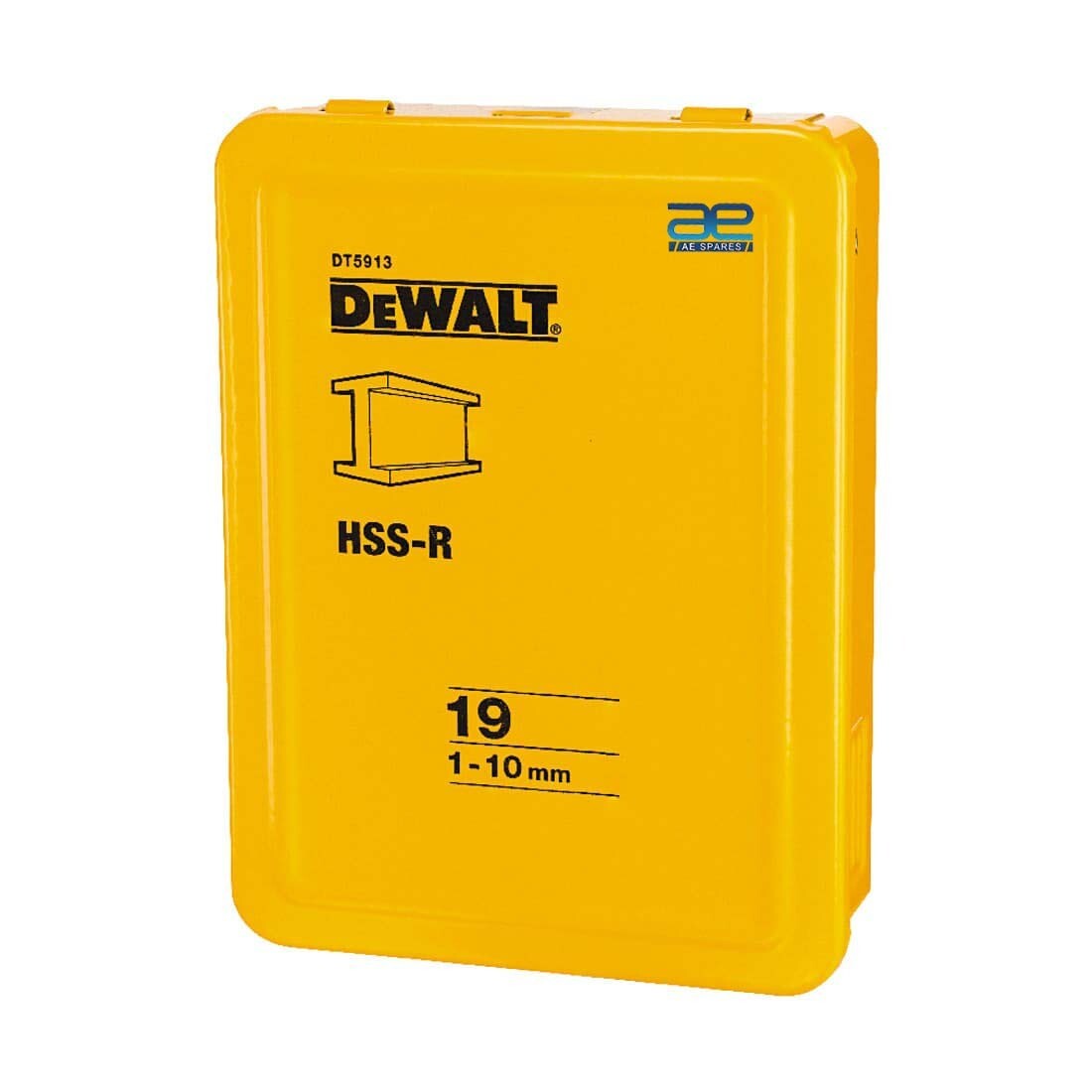 Dewalt 19 Pcs HSS - R Jobber Drill Set 