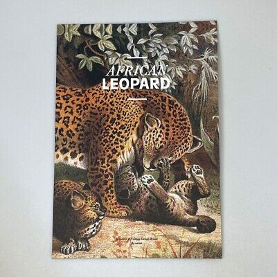 Leopard Art Painting Frame Postcard Wild Animals Africa, Canada, Desert, Etc.