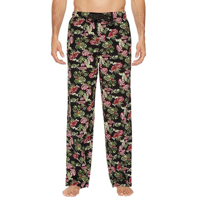 Мужские хлопчатобумажные брюки Tommy Bahama с принтом Island, выстиранные, Многоцветные, L