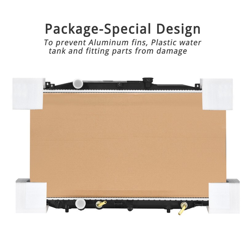 2797 Radiator for 2003-2007 Honda Accord 2.4L L4 Aluminum  (05-07 Denso Design)