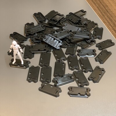 30PCS Stand Base For Star Wars 3.75'' Figures Clone Troopers Display Accessory