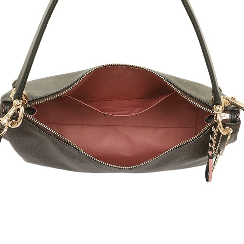 coach mia shoulder bag in signature canvas