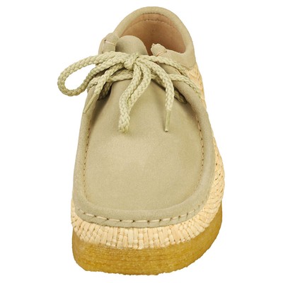 CLARKS ORIGINALS CLARKS ORIGINALS WALLABEE MENS NATURAL WALLABEE SHOES - 10 UK