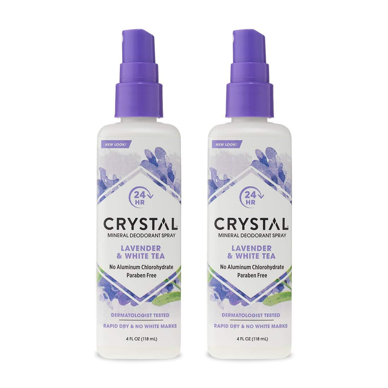 CRYSTAL&trade; Mineral Deodorant Spray- Body Deodorant with 24-Hour Odor Protection,