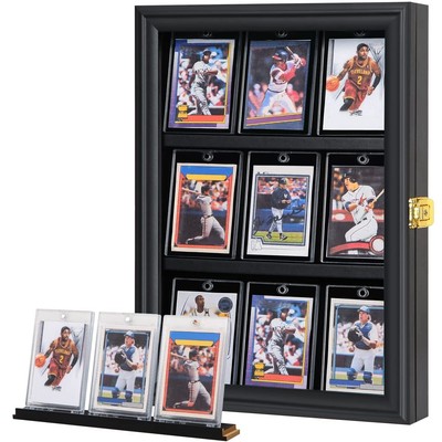 Verani Baseball Card Display Case - Sports Card Display Frame - Holds Sport Card