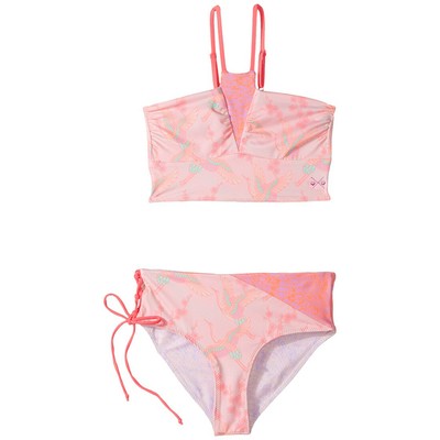 Bowie x James Girls Swimwear Двусторонний комплект бикини Bow & Arrow, коралловый, 11/12