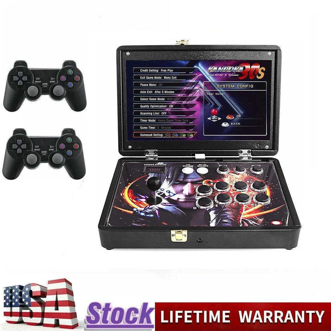 3D Pandora Box 26800 in 1 Retro Video Games Arcade Console