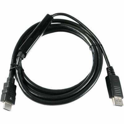 V7 V7DP14HDMI21-2M-BLK 6.5ft Dp1.4 To Hdmi 2.1 Cable Cabl 2m Displayport To Hdmi